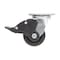 Vestil Phenolic Swivel With Total Brake Caster 4 In. Diameter x 2 In. Width 800 Lb. Capacity Black CST-VE-4X2PH-SWTB - alternate 3